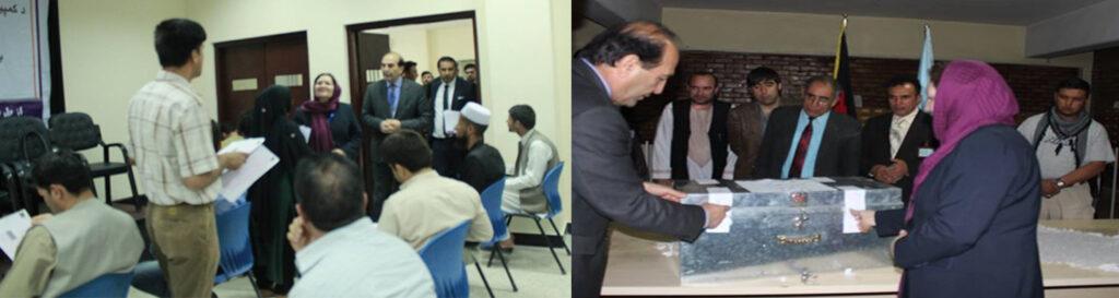 امتحان کانکور پوهنځى هاى شبانه در کابل اخذ شد