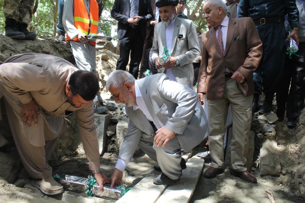 شبکۀ آبيارى در کابل بازسازى مى گردد