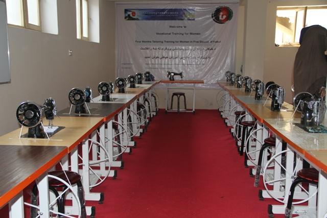 Literacy, tailoring project for women launched in Kabul