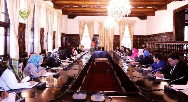 رئیس جمهور غنی: څارنوالی منع خشونت علیه زنان در ۳۴ ولایت کشور ایجاد می شود
