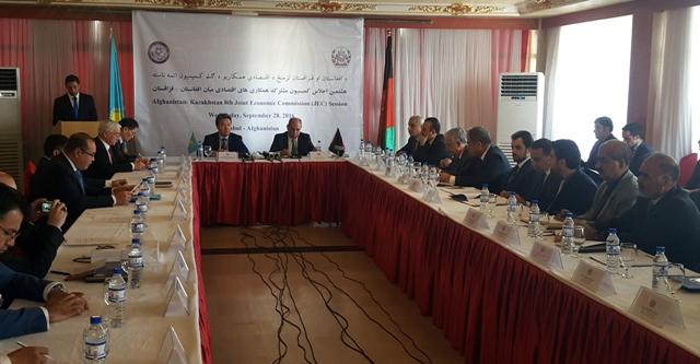 نشست کمیسیون مشترک اقتصادی و تجارتی افغانستان – قزاقستان برگزار شد