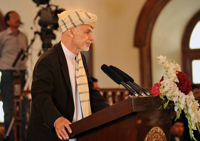 Ghani pays tribute to sacrifices during Soviet occupation