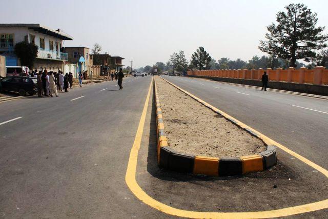Khost ring road costing 19m afghanis inaugurated