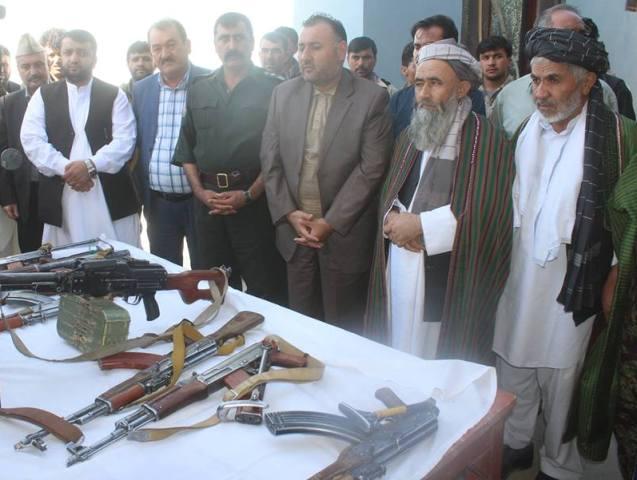Rebel group joins peace process in Sar-i-Pul