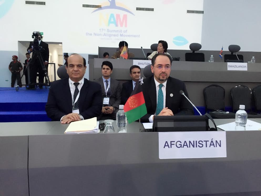 وزير خارجه در اجلاس سران جنبش عدم انسلاک اشتراک کرد