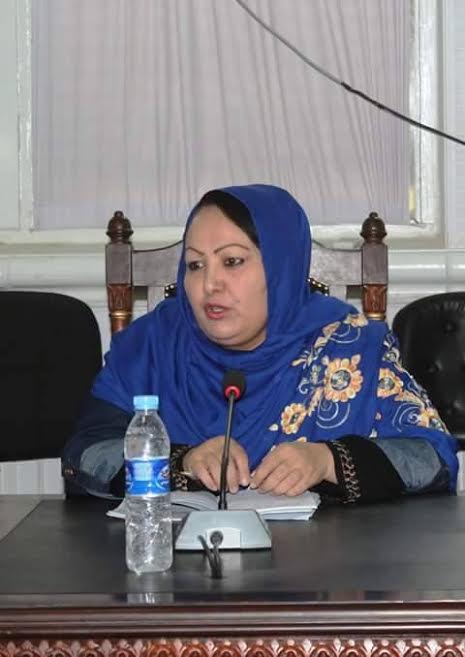 يگانه ولسوال زن: در برابر چالش های زندگی سر تسليم فرود نمى آورم