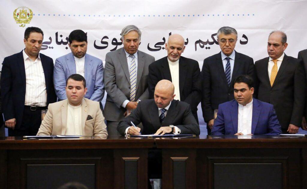 Contracts for 2 housing schemes worth 11 billion afs signed