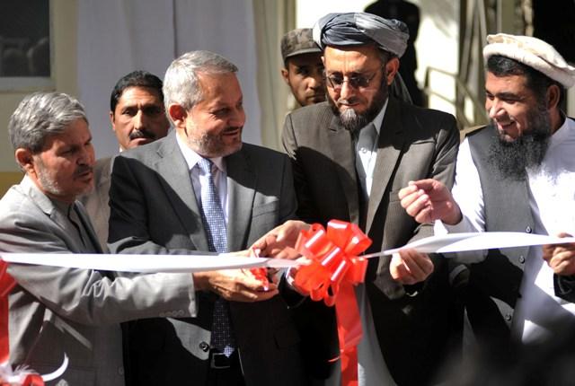 بخش تداوى بيماران کانگو در شفاخانه انتانى کابل گشايش يافت