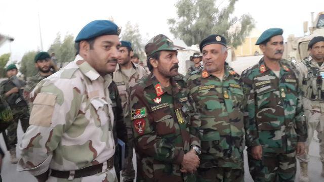 جنرال حميد: راه اکمالاتى طالبان در ارزگان و هلمند مسدود شده است