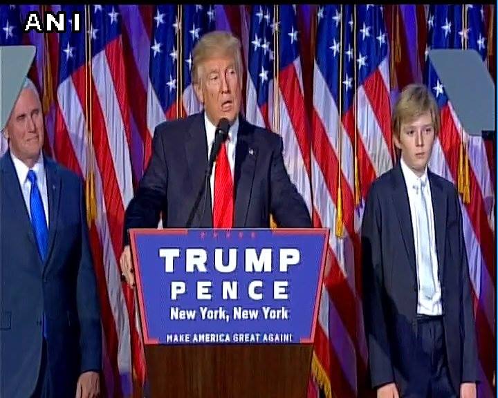 Donald Trump wins US presidential election