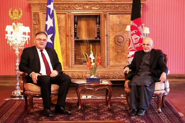 Afghanistan, Bosnia agree to expand bilateral relations