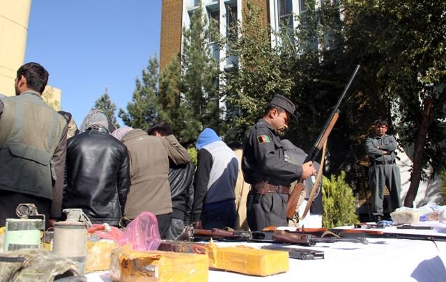 Kabul police detain 191 crime suspects in 2 weeks