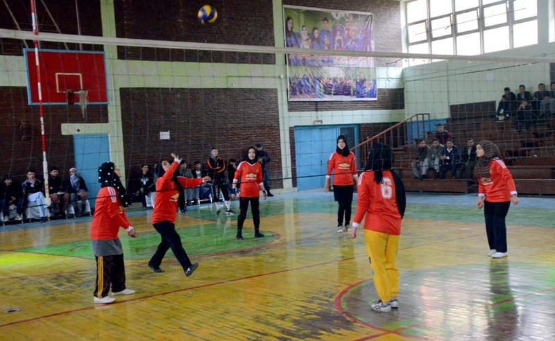 مسابقات واليبال زنان در کابل آغاز شد