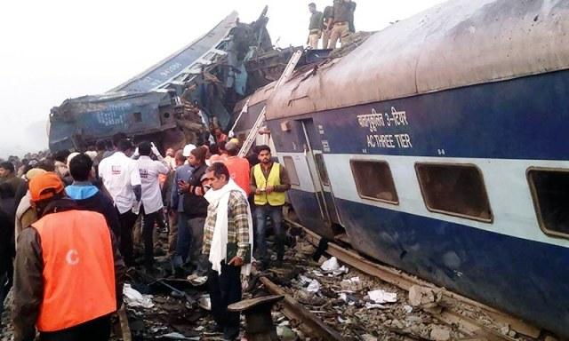Over 100 dead, scores hurt in India train derailment