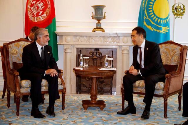 CEO holds talks with Kazakh premier in Bishkek