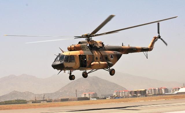 2 pilots injured as army chopper crashes in Maiwand