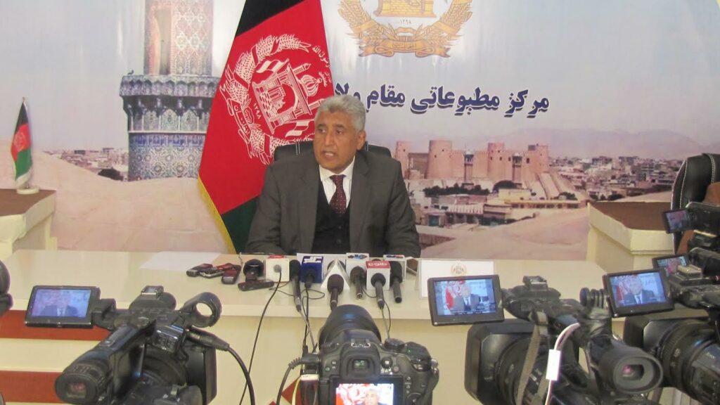 والى هرات ریاست برشنا را متهم به کم کاری کرد