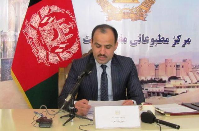 عوايد مستوفیت هرات نسبت به سال گذشته بيست درصد افزايش يافته است