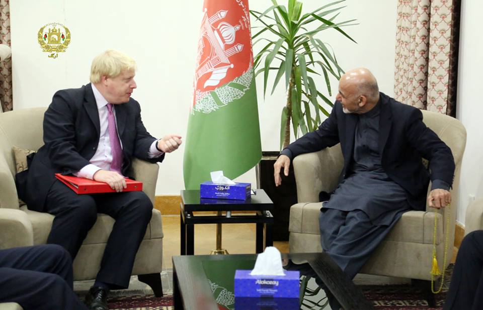 UK to remain Afghanistan’s partner: Johnson