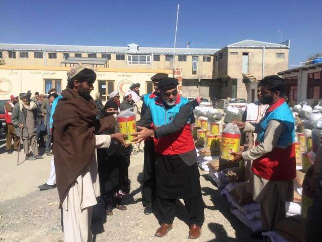 Paktia war-affected families receive aid