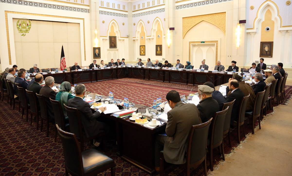 جلسه کابینه،کابل