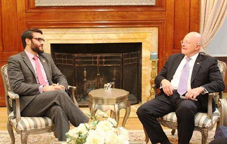 Ambassador Mohib meets Atlantic Council members