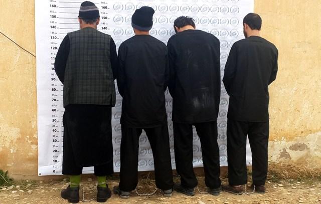 چهار اختطافچی در جوزجان بازداشت شدند