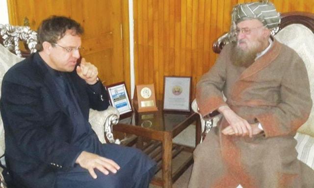 Zakhilwal meets pro-Taliban Pakistani cleric
