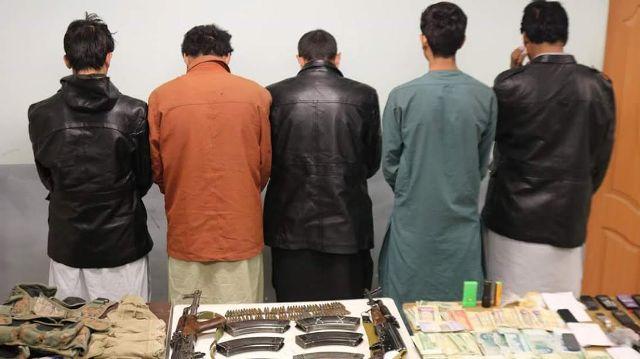6 target killers detained by NDS agents in Helmand