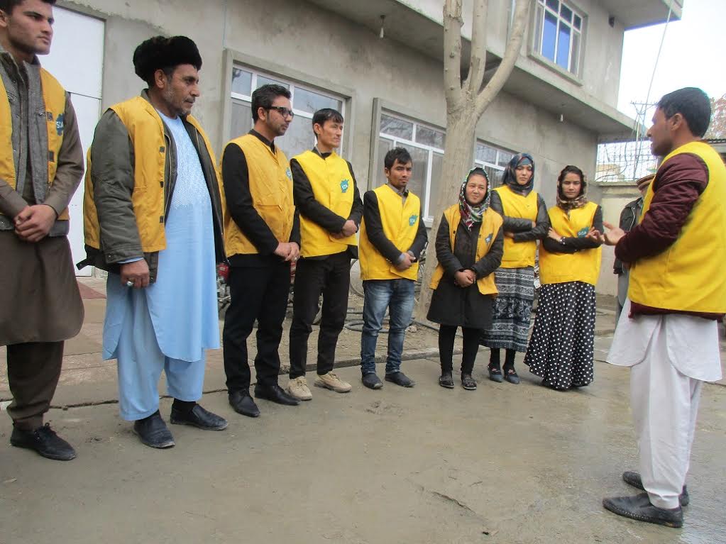 په  بلخ  کې د رضاکارانو نړيواله ورځ ونمانځل شوه