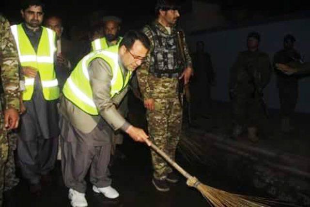 Cleanliness campaign launched in Nangarhar capital