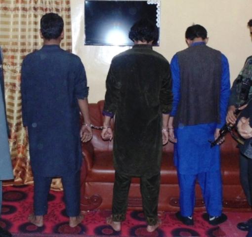 4 men involved in shop robberies detained in Kunduz