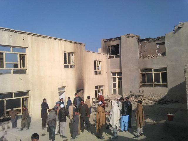 Girls’ higher secondary school torched in Logar