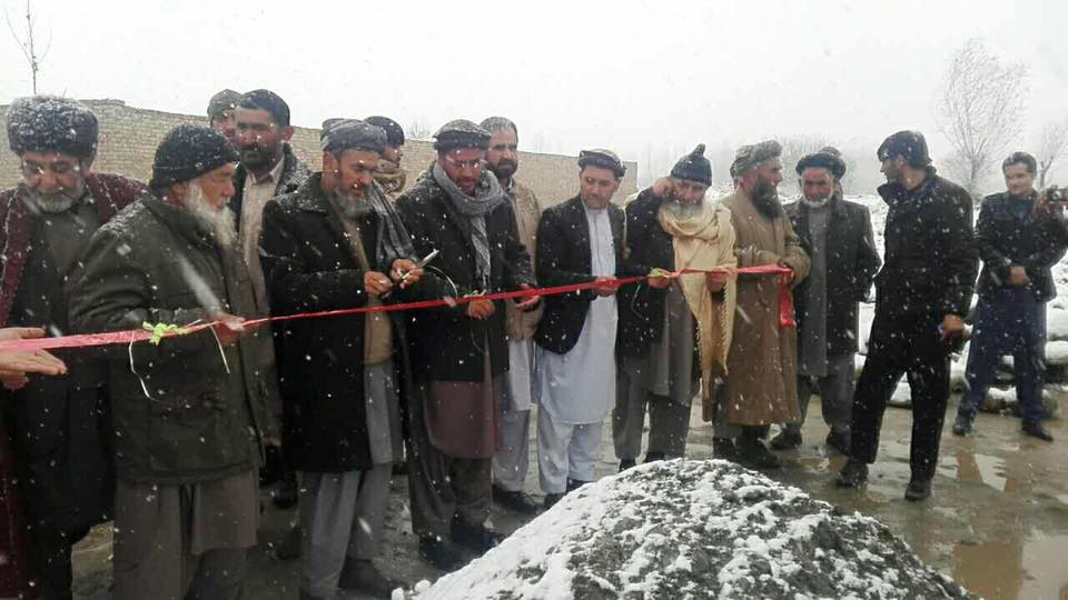 70km portion of key Takhar road being reconstructed