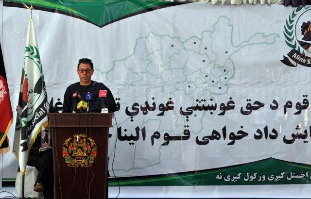 صدها تن از قوم “الینا” خواهان سهم فعال این قوم در حکومت شدند