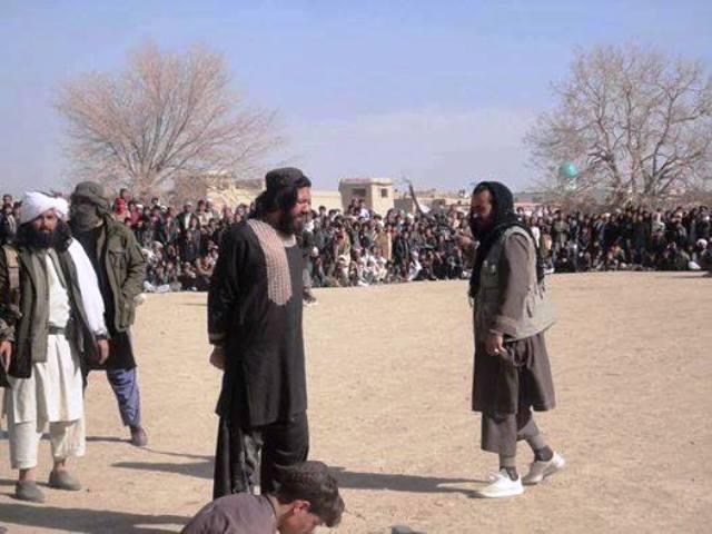 طالبان ۱۳ تن را در ولسوالى اندرغزنى دره زده اند