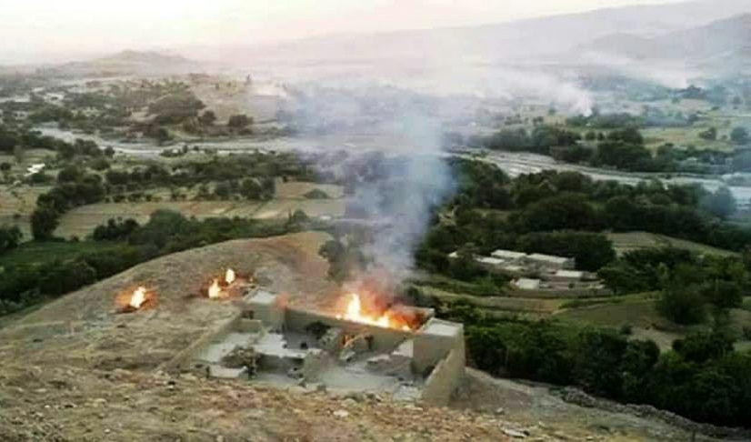 6 fighters suffer casualties, 2 civilian houses torched in Haska Mina