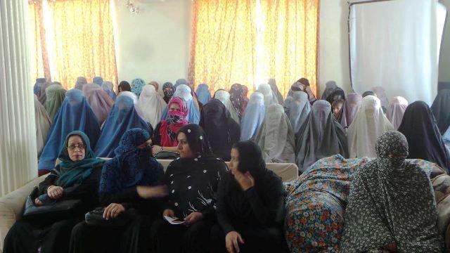 Women in remote areas of Kandahar have no access to facilities