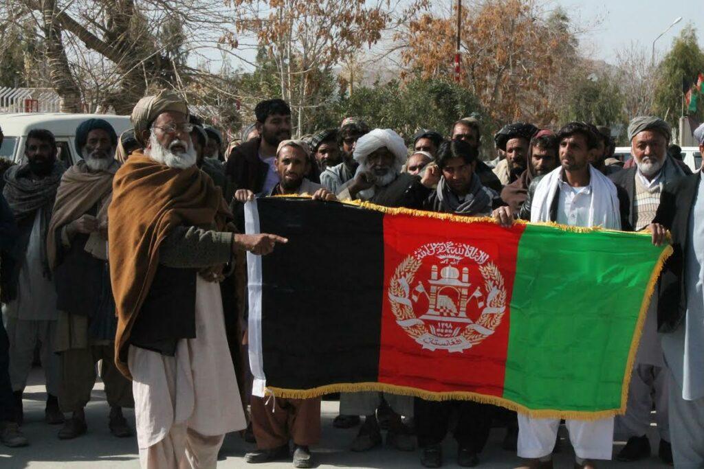 در کندهار عليه پاکستان مظاهره صورت گرفت