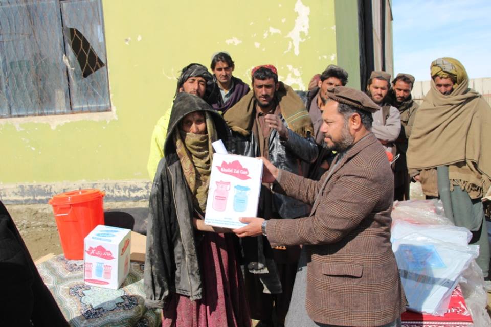 Kapisa, Paktika IDP families distributed aid items