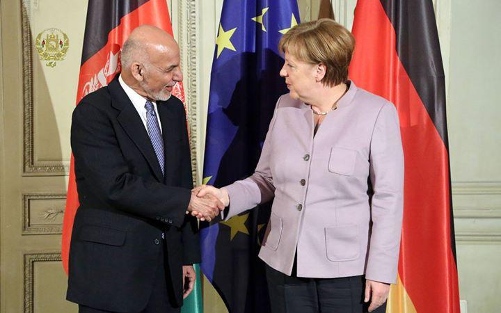 President meets world leaders in Munich