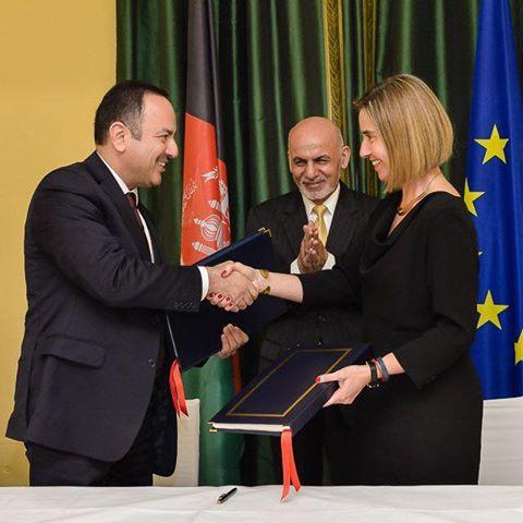 EU, Afghanistan sign cooperation agreement