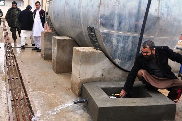 Water for Justice – New Water Supply System for Samangan’s Department of Justice