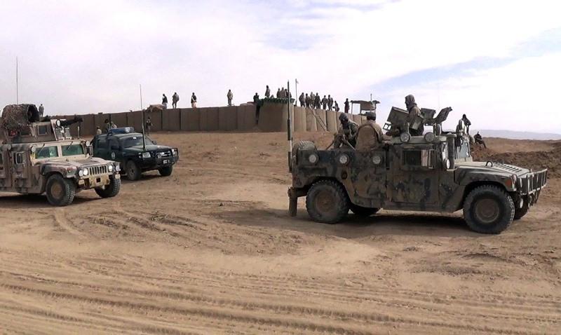 Afghan Forces Around Durand Line