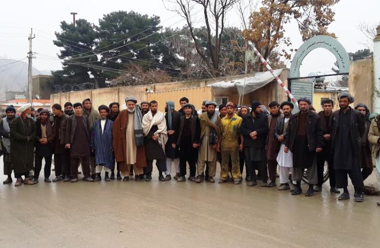 Faryab drivers protest against extortion