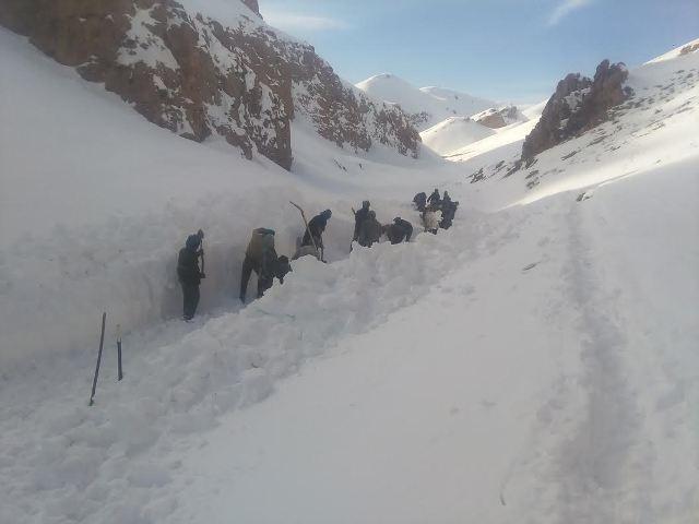 Heavy snow cuts off 12 districts in Badakhshan