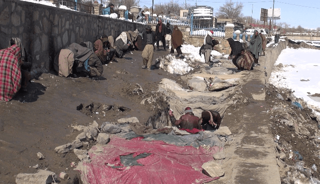 Ghazni drug addicts say they want treatment