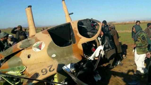 ANA helicopter makes hard-landing in Kunduz
