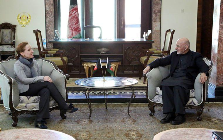 Ghani, US special envoy talk ties, peace
