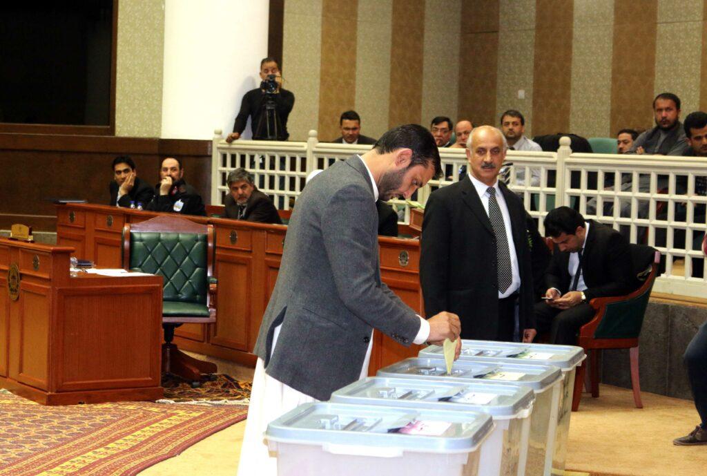 Meshrano Jirga elects deputy chairmen, secretary